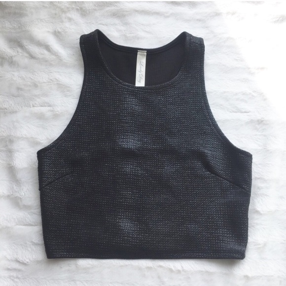 lovely day Tops - Lovely Day Textured Racerback Crop Top